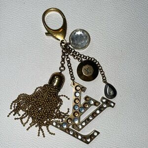 Authentic Louis Vuitton bag charm preowned. Please see detail picture